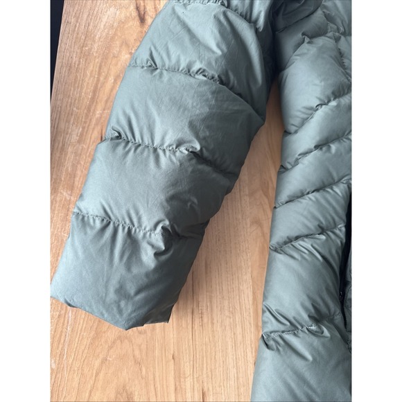 Marmot Women's XL  MONTREAL Down Parka Jacket Coat EUC FUR HOOD - Picture 4 of 16